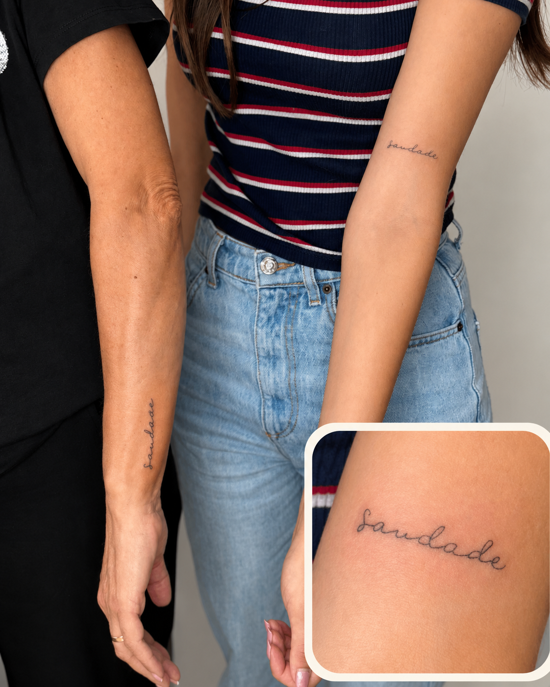 Some tattoos are shared, but each one tells its own story.