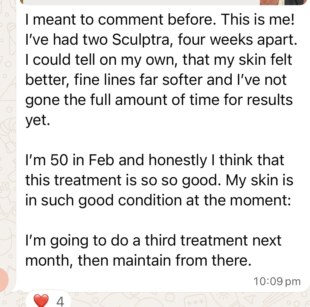 Sculptra Review!
